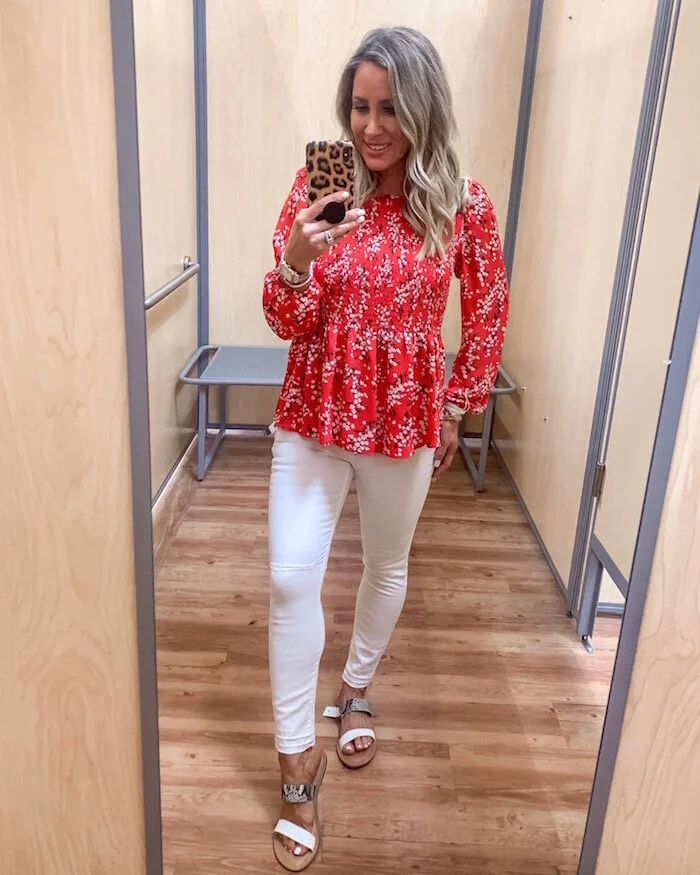 Walmart fashion try on featured by top Houston mom fashion blog, Live Love Blank