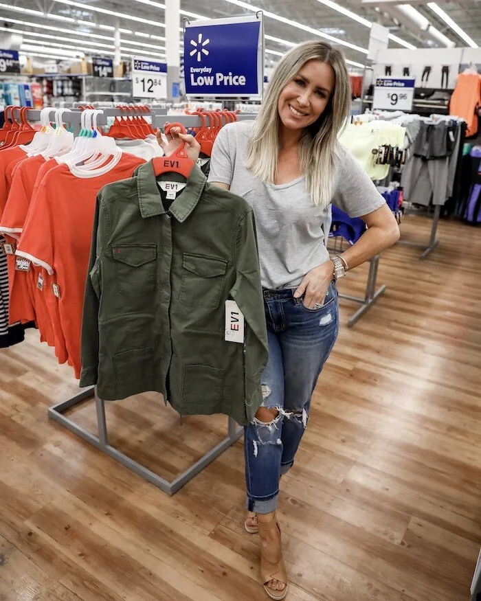 Walmart fashion try on featured by top Houston mom fashion blog, Live Love Blank