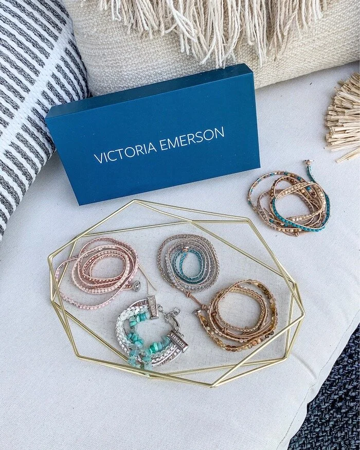 Summer VICTORIA EMERSON Bracelet Box Set On Sale FOR $69 featured by top Scottsdale fashion blogger, Live Love Blank