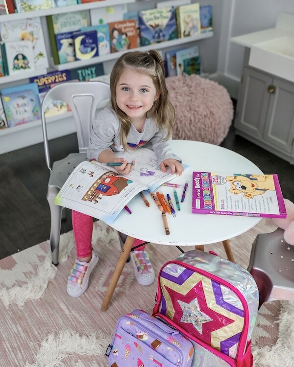 Cute Back to school Clothes and Study Space at Home with Walmart, liveloveblank.com style blog blogger, fashion blog, home decor interior decoration bog, mom blogger
