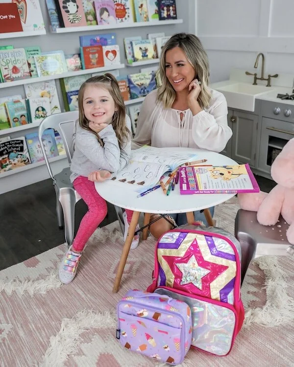 Cute Back to school Clothes and Study Space at Home with Walmart, liveloveblank.com style blog blogger, fashion blog, home decor interior decoration bog, mom blogger