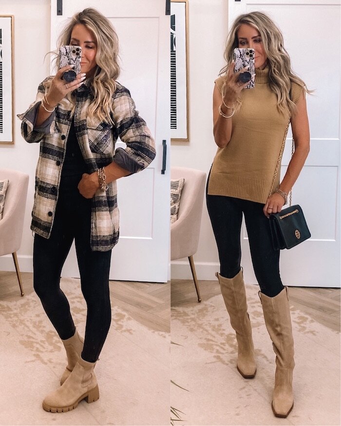 SPANX Leggings Outfit Ideas - NSale 2021 — Live Love Blank