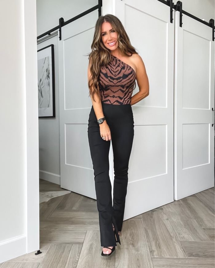 9 Best High waisted black pants outfit ideas