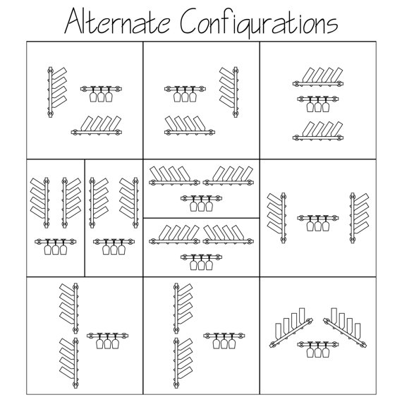 Wine Rack and Glass Set