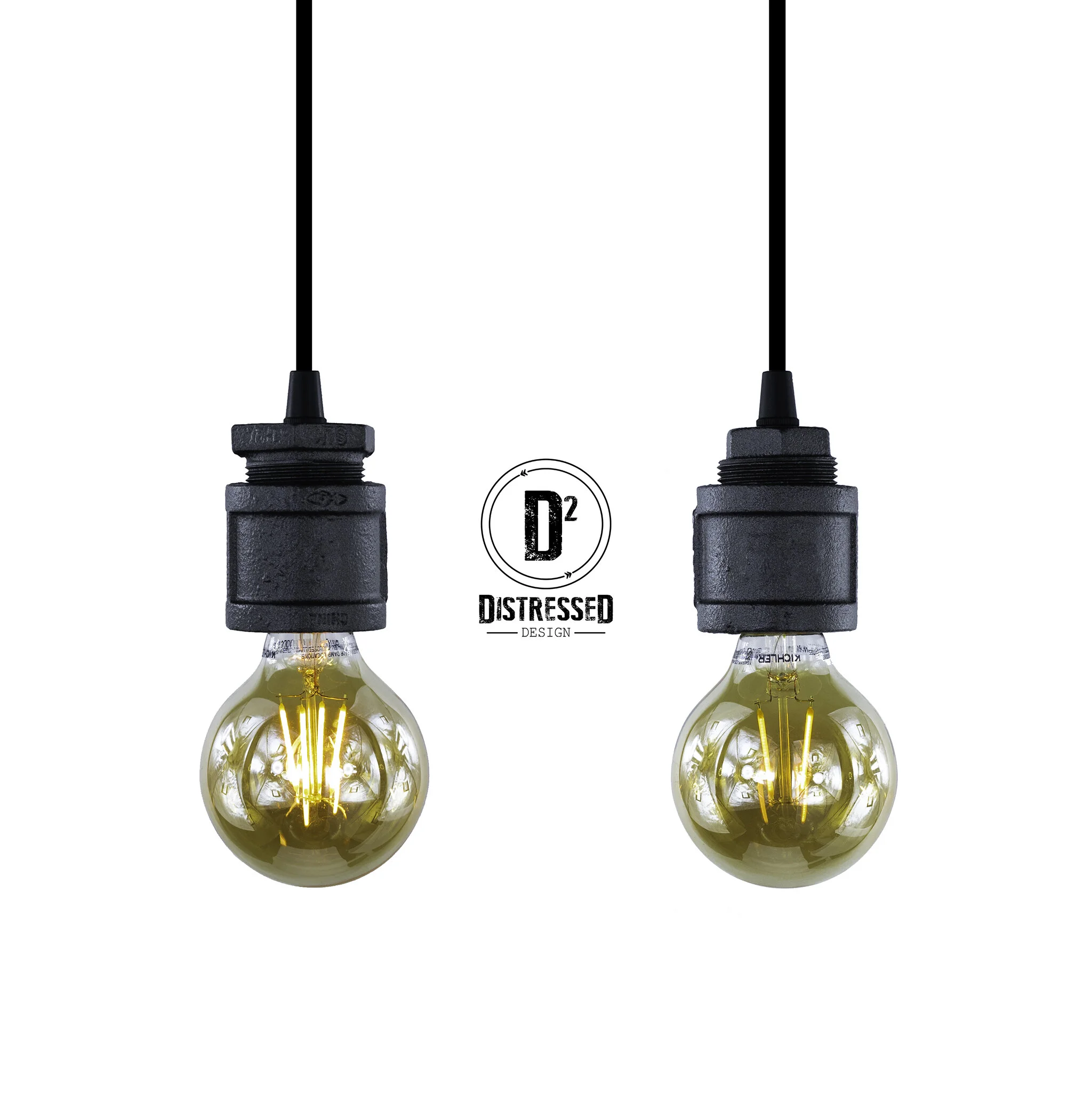 Industrial Iron Pendant