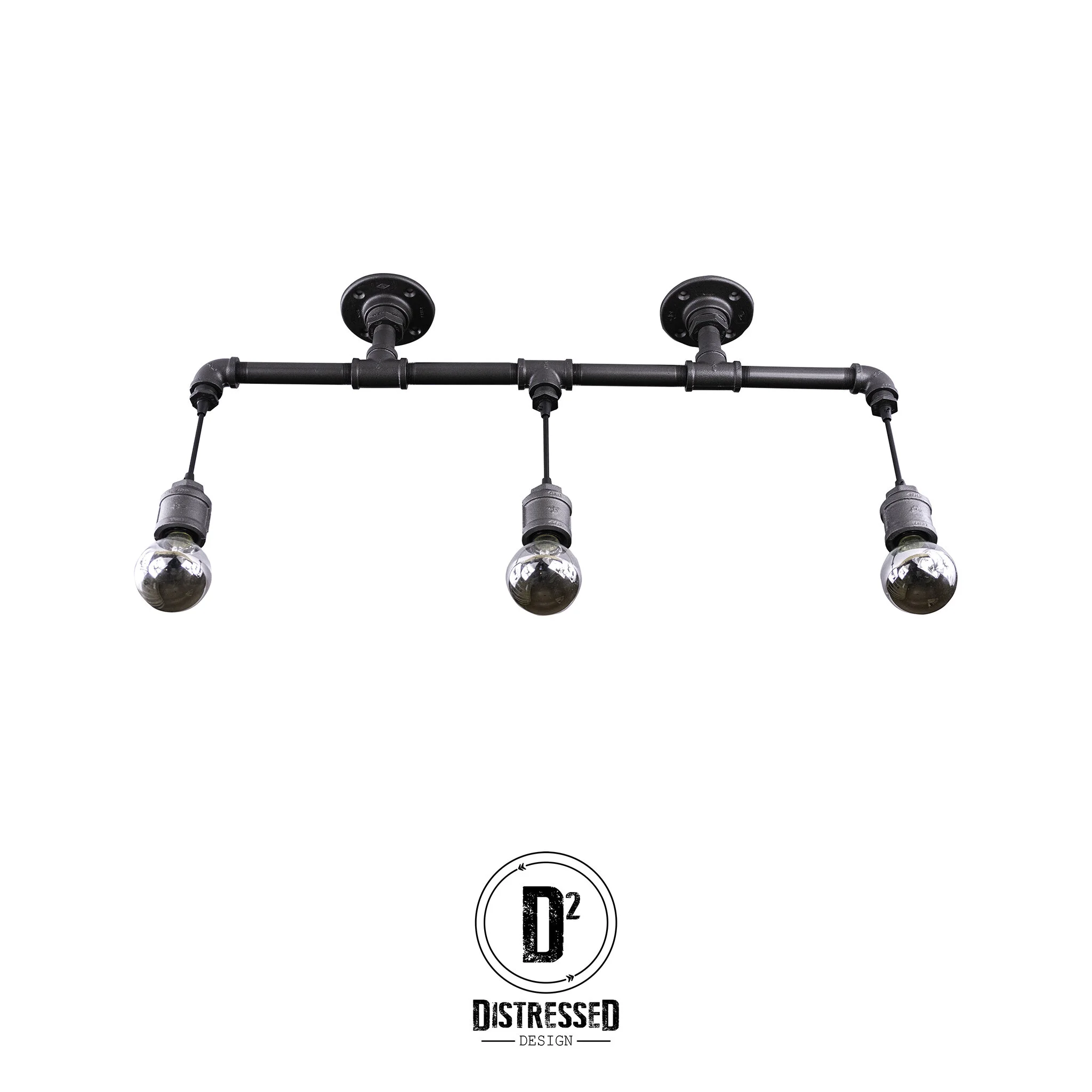 Industrial Iron Chandelier