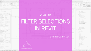 How to Filter Selections in Revit — THE STUDENT ARCHITECT