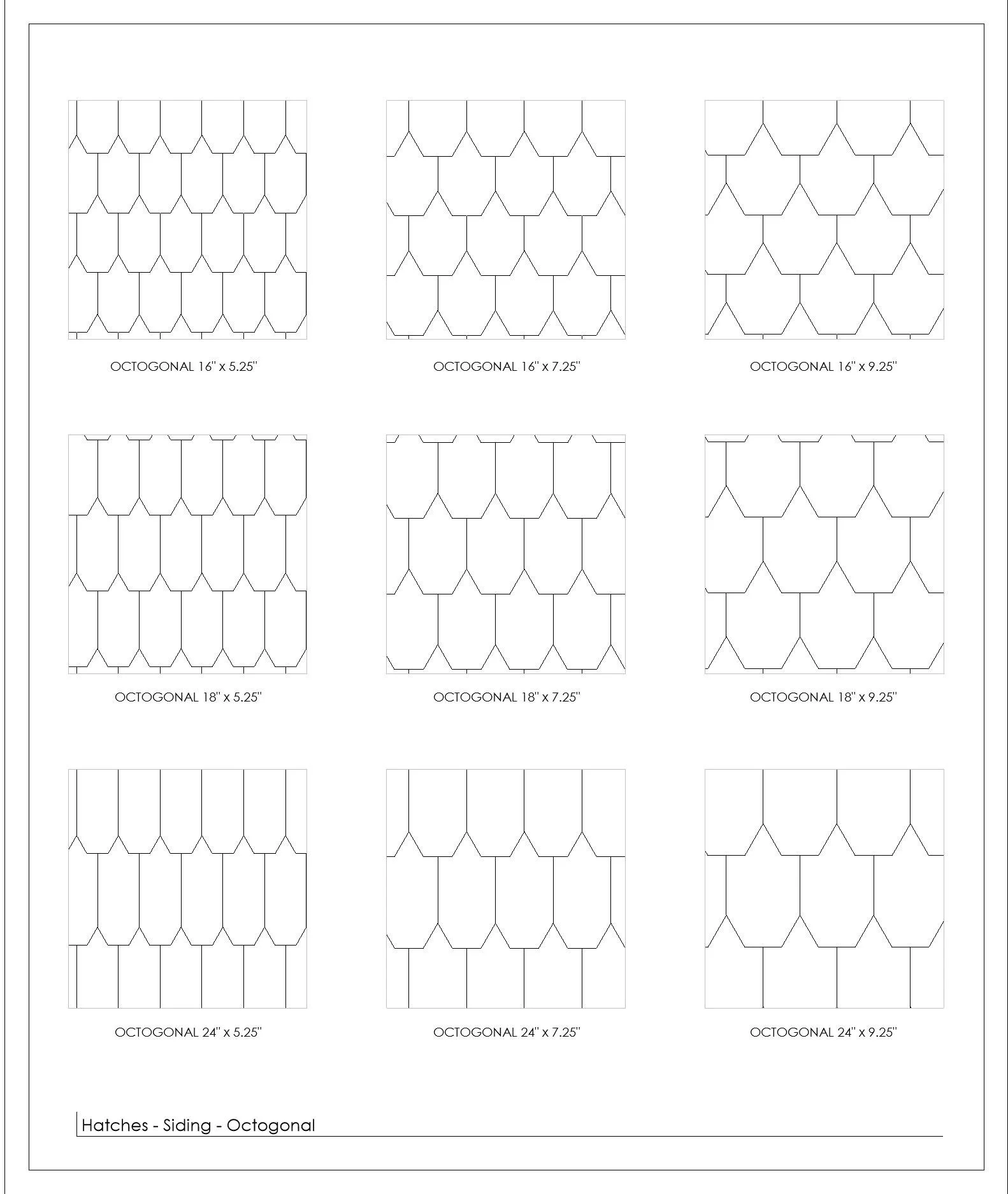 Hatch Patterns - Sheet - A1-27 - Siding - Octogonal.jpg