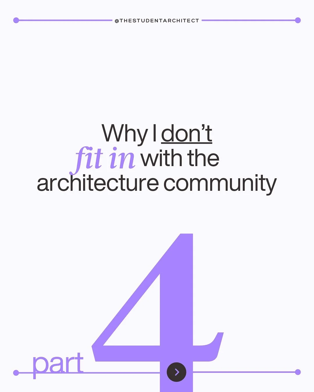 Let&rsquo;s talk about perfectionism in architecture.
It&rsquo;s everywhere &mdash; in our drawings, our portfolios, even our so-called &ldquo;process work.&rdquo;
Everything has to look polished, even when we&rsquo;re still figuring it out.

But whe