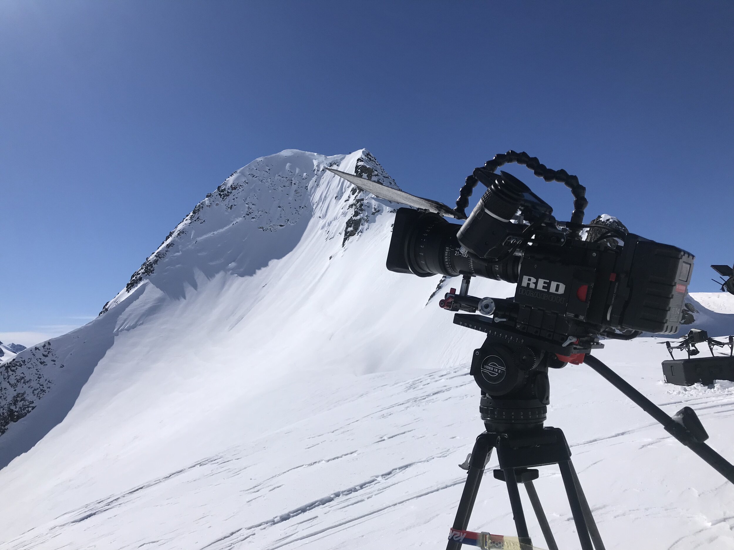 On location for Warren Miller “Timeless” 2019 Bella Coola, BC