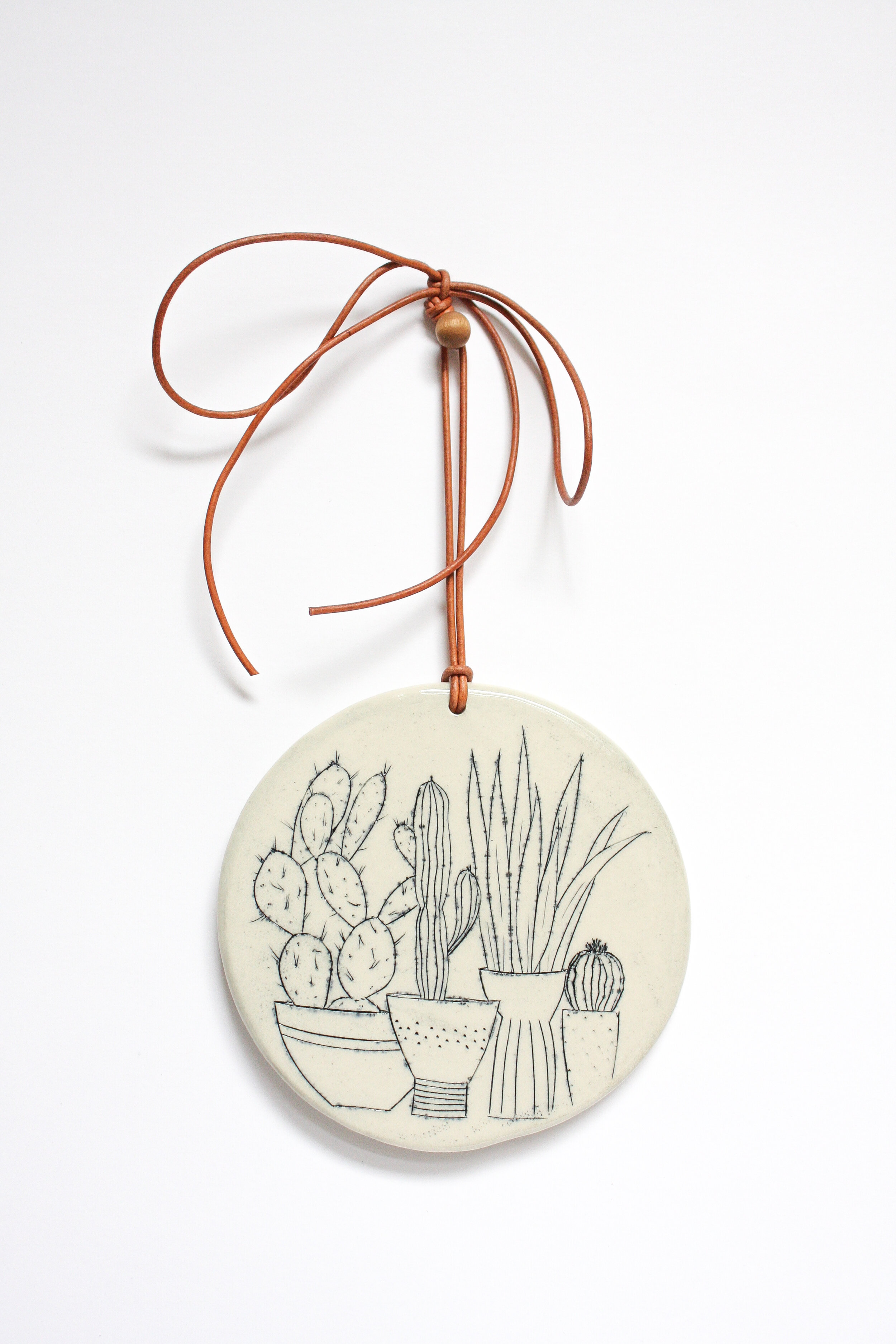Potted Plants Wall Hanging