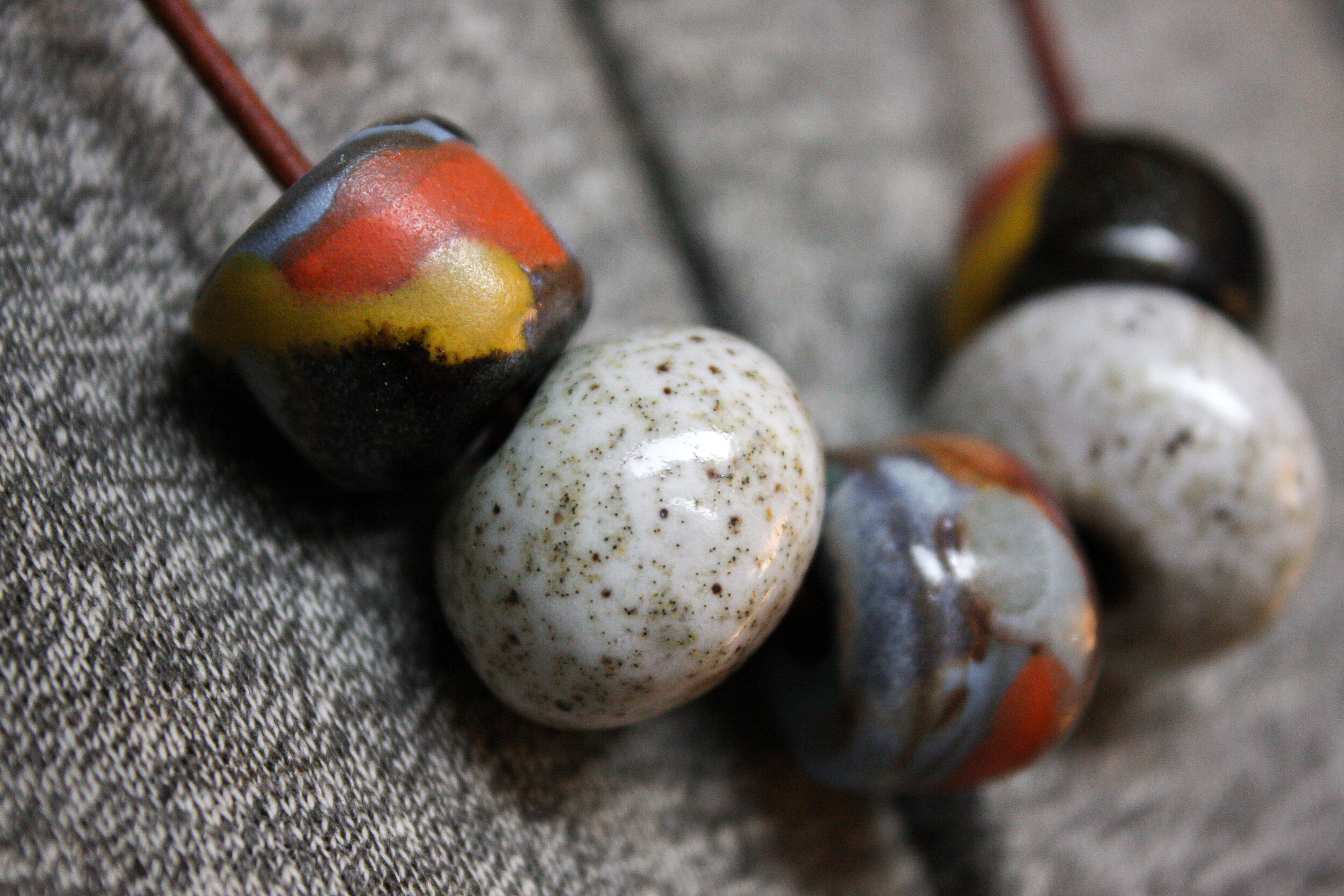 Ceramic Bead Necklace