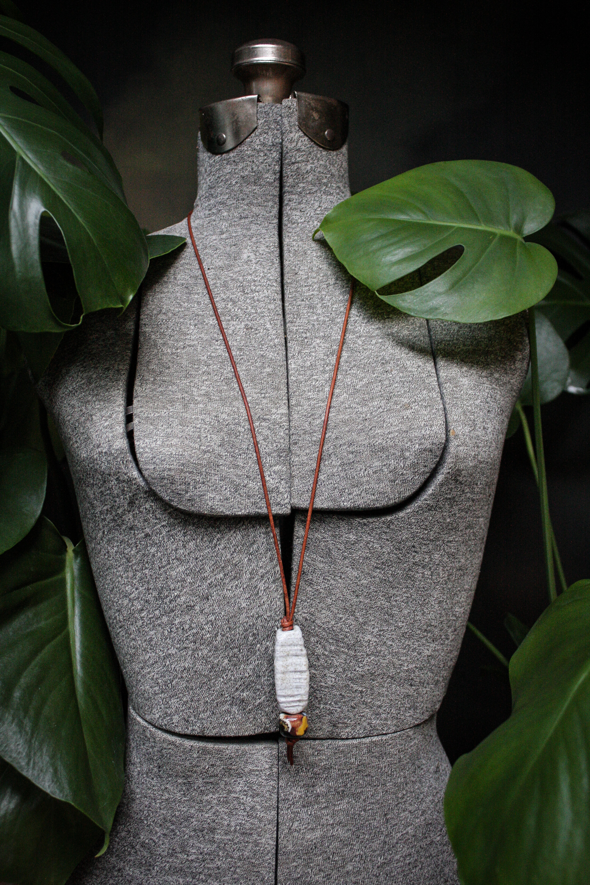 Ceramic Bead Necklace