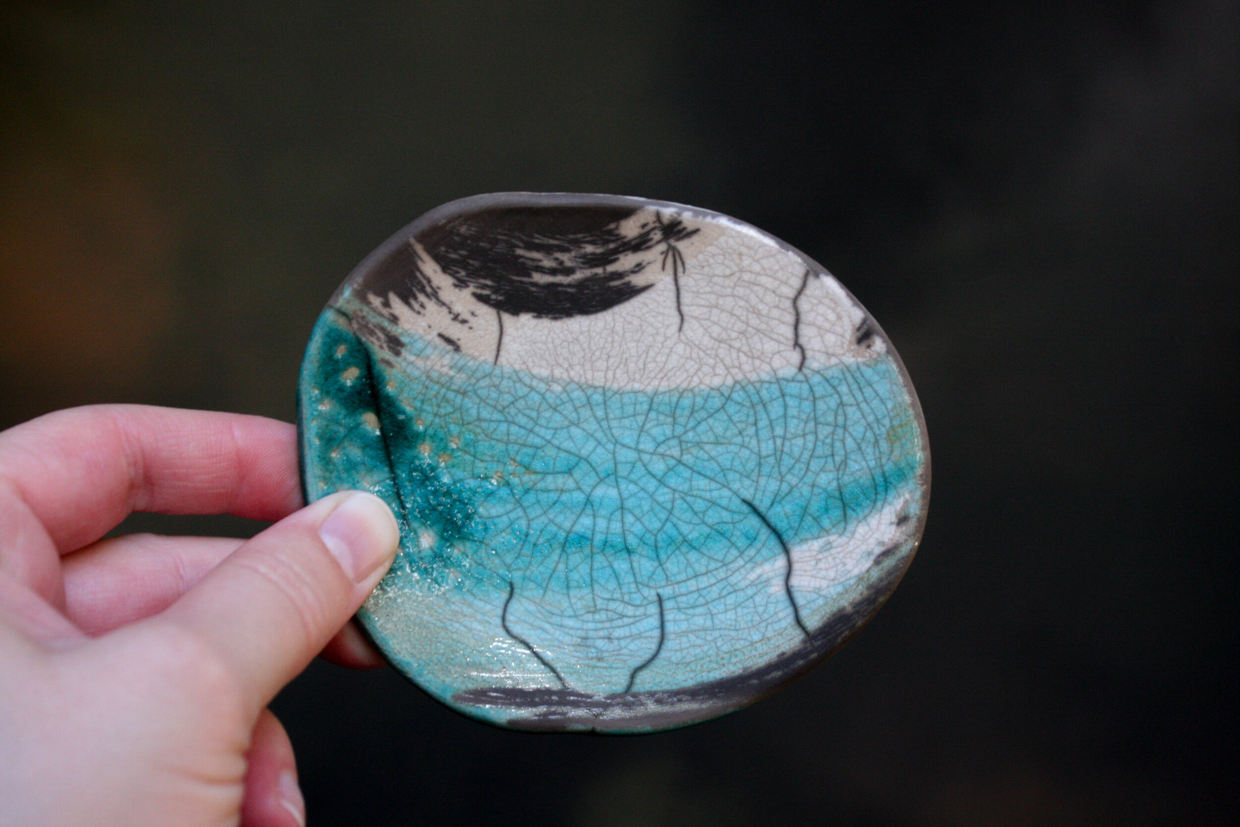 Raku Dish
