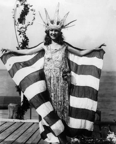 The very first Miss America, Margaret Gorman in 1921