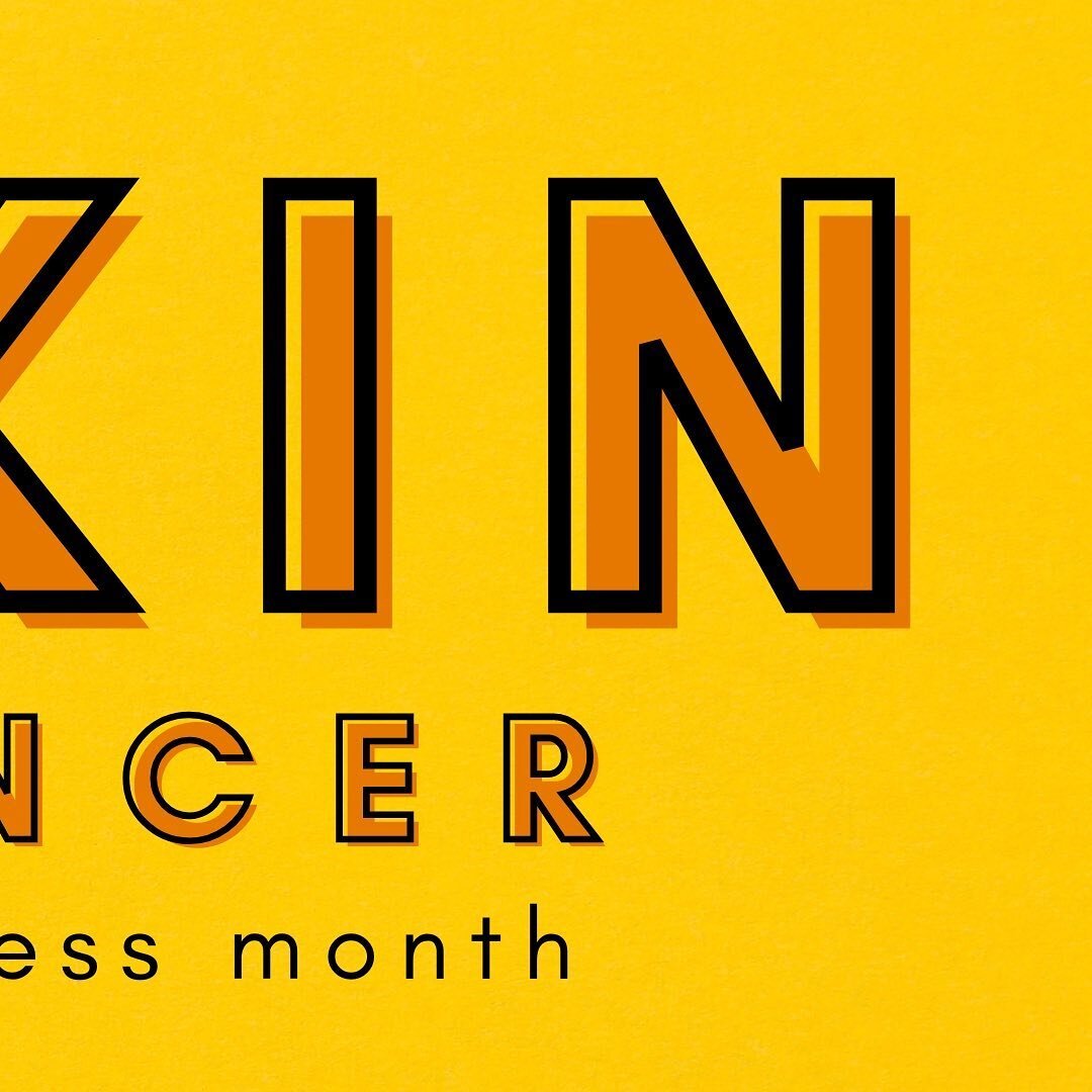 May is skin cancer awareness month.  YOU are the MOST important part of spreading awareness. Share our posts for prevention guidelines and early detection.