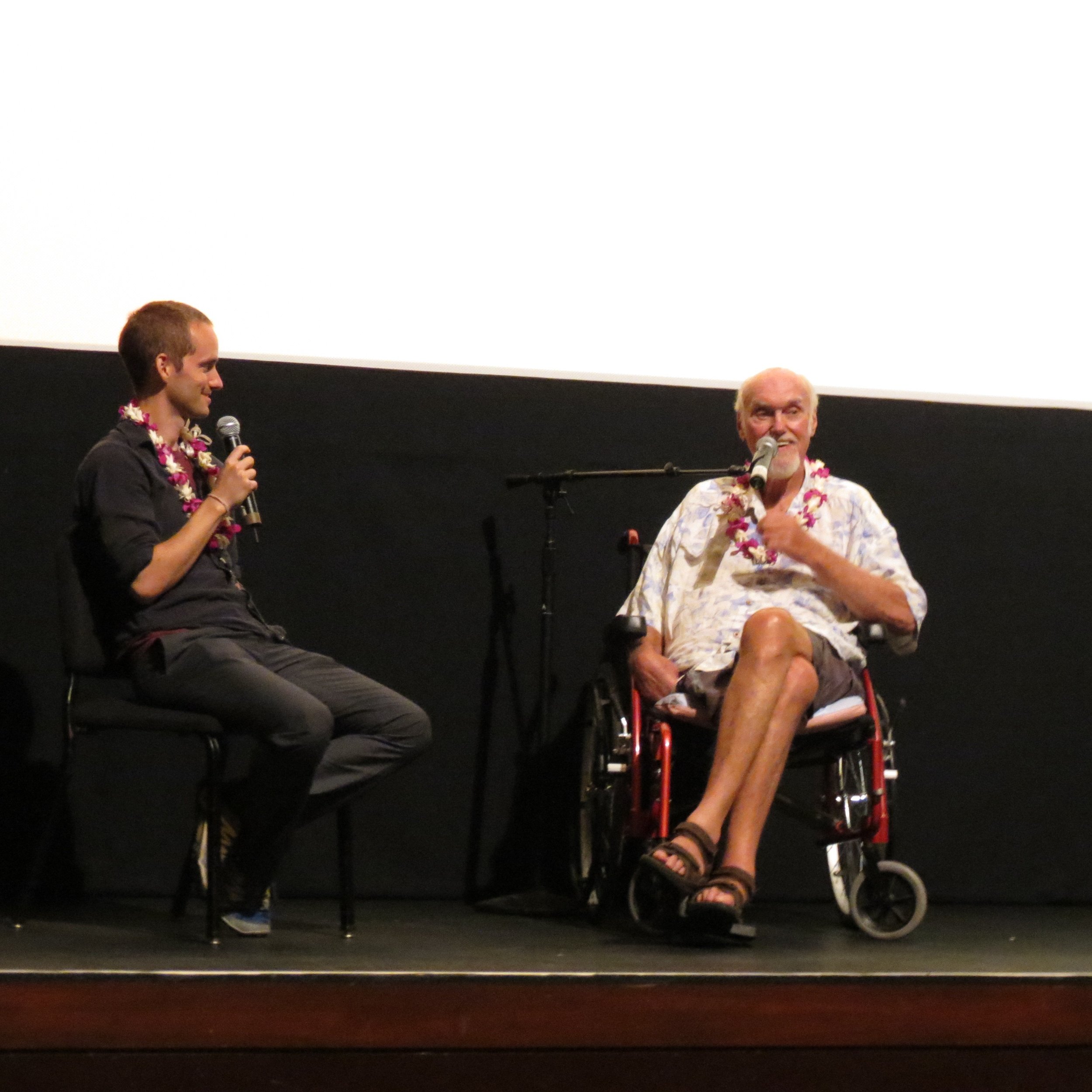  Q&amp;A at the Maui Film Festival with Ram Dass and Jeremy Frindel 