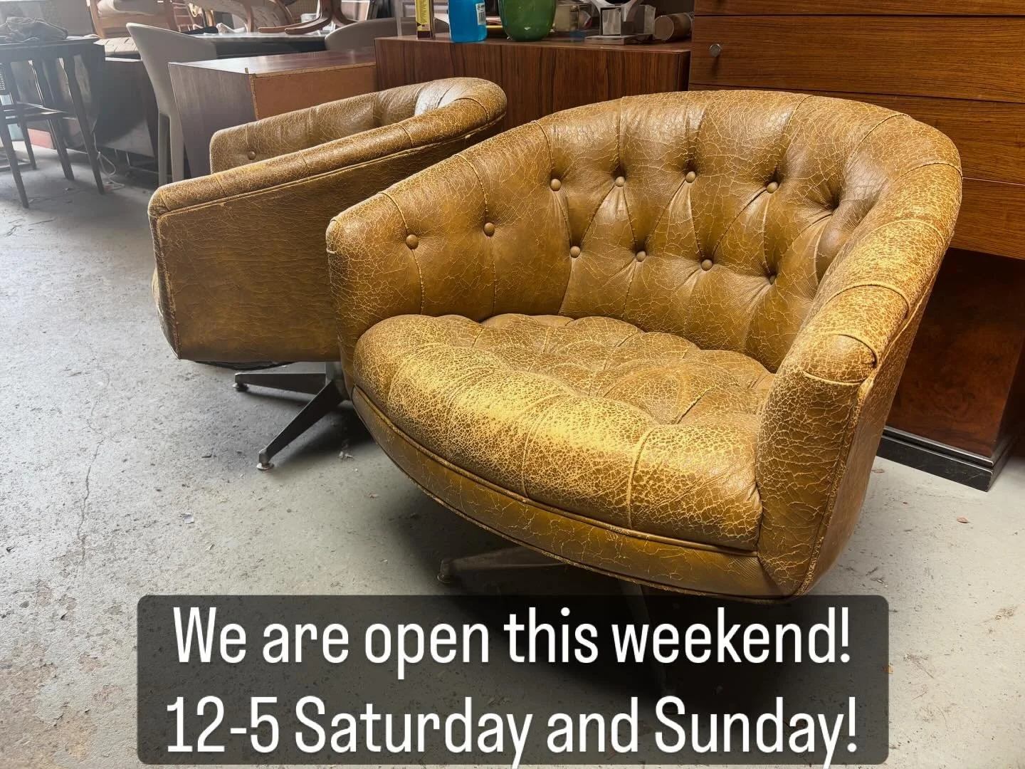 We are open this Saturday and Sunday, April 25 and 26 Saturday and Sunday 12 to 5 each day tons of stuff has just rolled in so come take a look! #modemodernephilly #midcenturyfurniture #brewerytownphilly