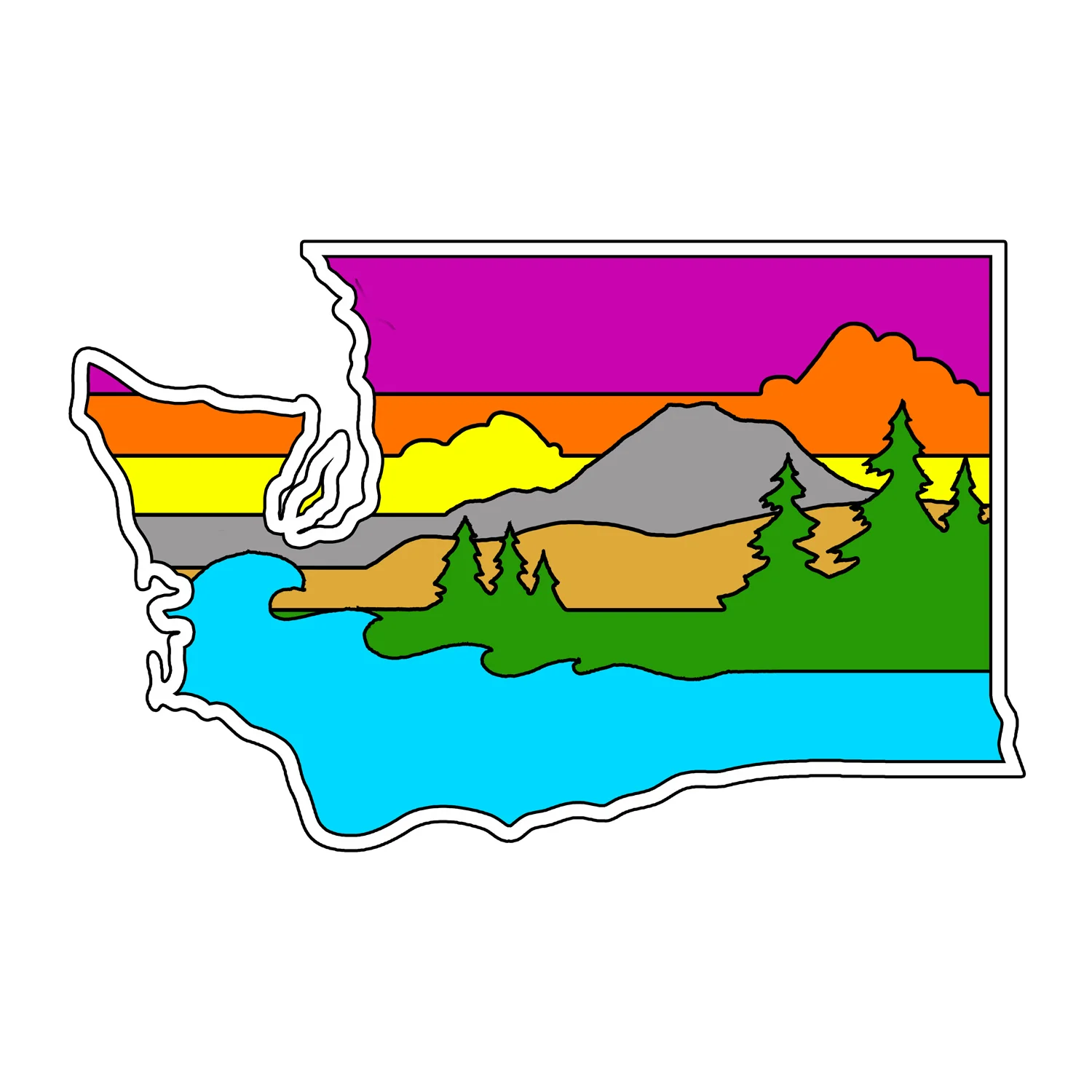 Home Sweet Home Sticker