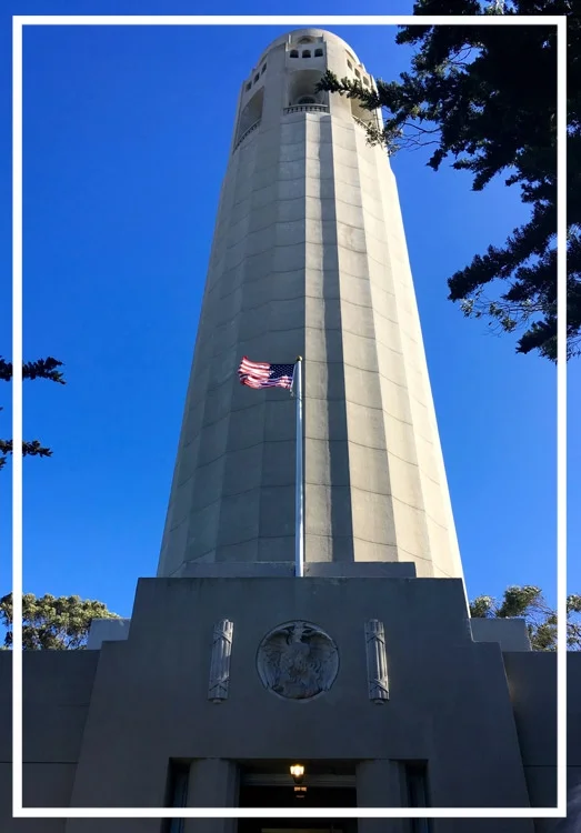 Lillie Hitchcock Coit Tower a San Francisco: murales e panorami 