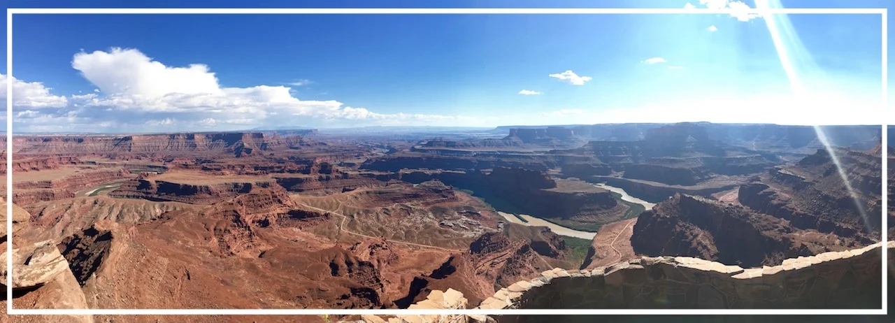 Dead Horse Point: un panorama da fitta al cuore sul fiume Colorado
