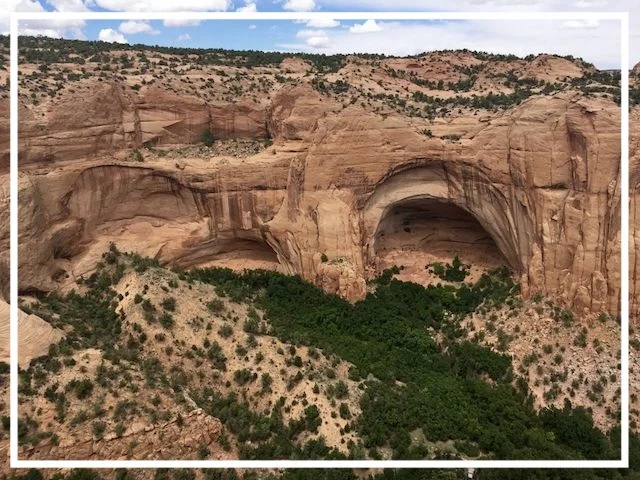 Navajo National Monument: rovine di una città indiana in Arizona