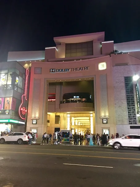 ingresso del dolby thetre a hollywood los angeles