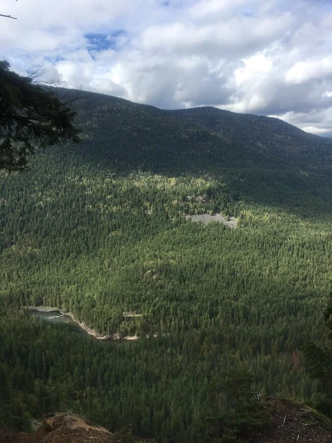 paesaggio wells gray on the road da jasper a vancouver