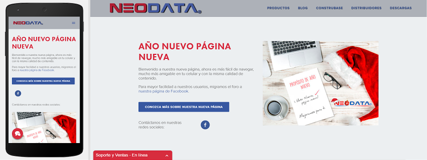 Nuestro nuevo sitio: neodata.mx