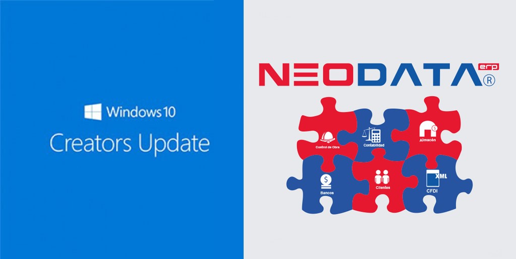 Incompatibilidad Neodata y Windows 10 Creators