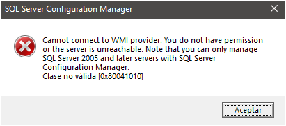 ¿Cómo resolver el problema WMI?