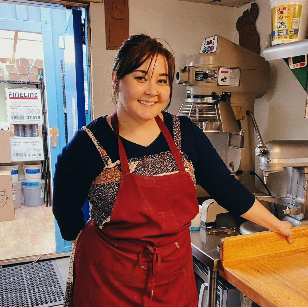 Meet the Back of House Monday! This week we&rsquo;re featuring Bella (she/her) from the California high desert. Bella has worked at Cloud City for about a year and a half and she is responsible for baking and prepping all the baked goods in the case 