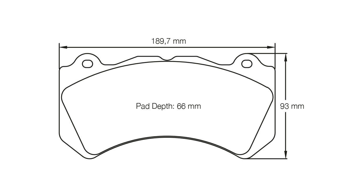 FRONT PAD SAMPLE DRAWING