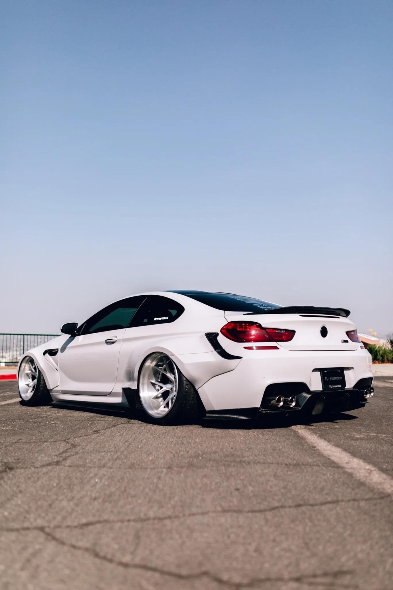 BMW f12 White