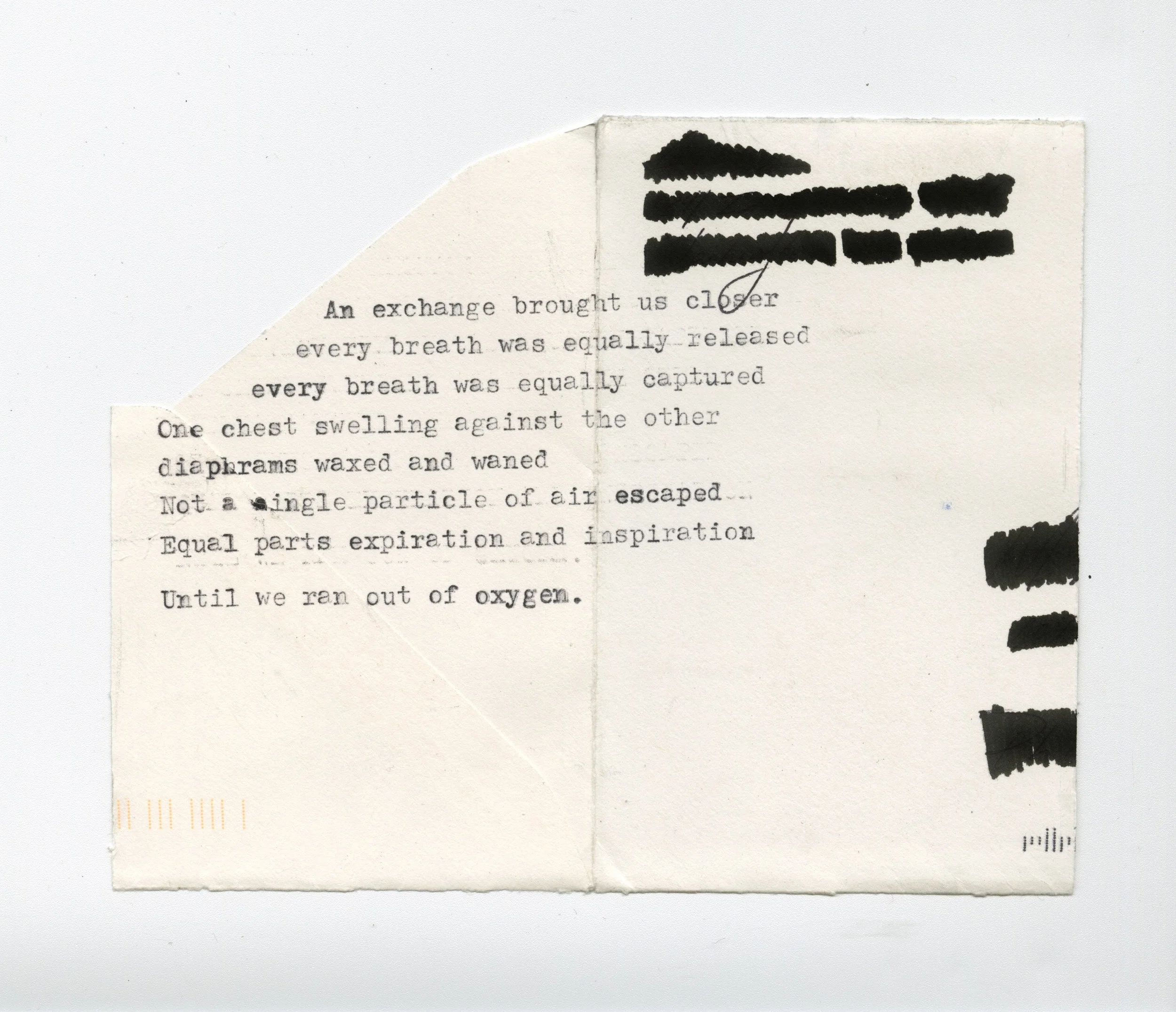 "An exchange brought us closer..."