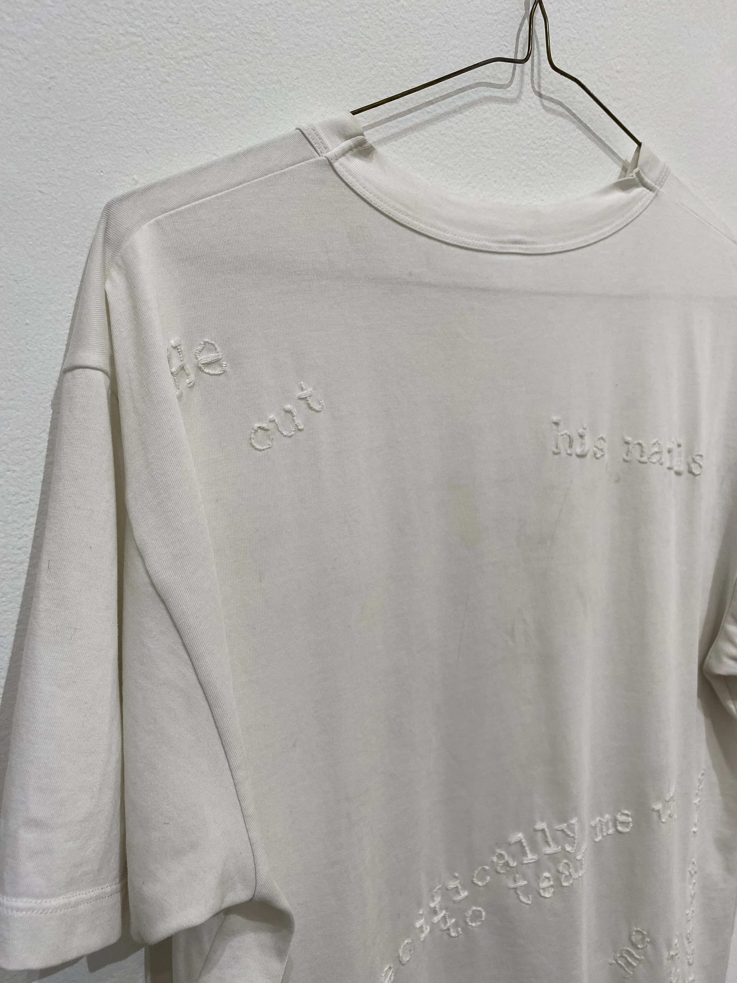 "He cut his nails..." (detail)