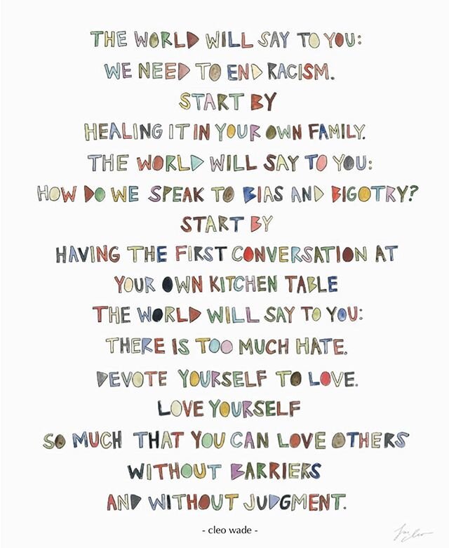 The healing needs to happen. And to prevent future scars, we need to start  from within. Within ourselves. Within our families. Within our circle. The conversations are hard at times, but we must never give up. Don&rsquo;t give up the good fight, esp