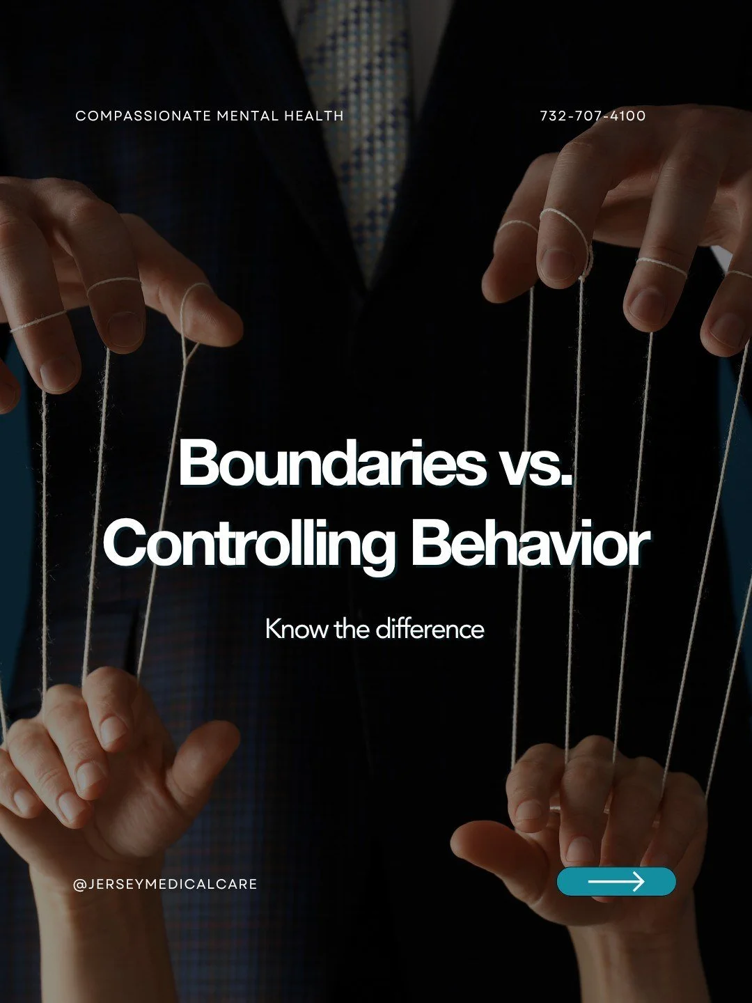 The line can feel blurry, especially if you're just learning about boundaries. But there's a clear distinction:

💙Boundaries control YOUR behavior. &quot;I won't engage in conversations where I'm being yelled at, so I'll leave the room if that happe