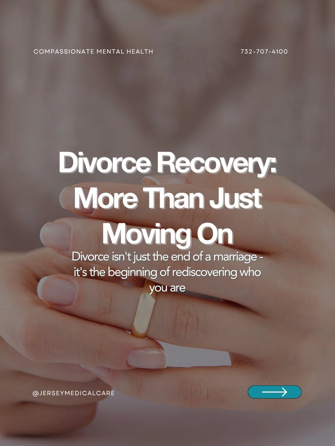 &quot;I thought the hardest part about my divorce would be telling the kids. Turns out the hardest part is figuring out who I am when I'm not someone's wife.&quot;

Divorce grief is complex because you're not just mourning the end of a relationship -