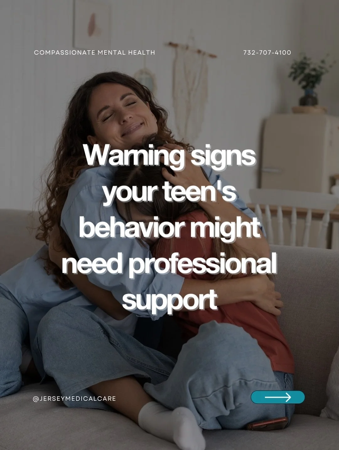 Adolescence naturally involves mood swings, boundary-testing, and seeking independence, but some behaviors signal deeper issues that warrant professional support.

⚠️ Warning signs that suggest professional evaluation:
Sudden, dramatic personality ch