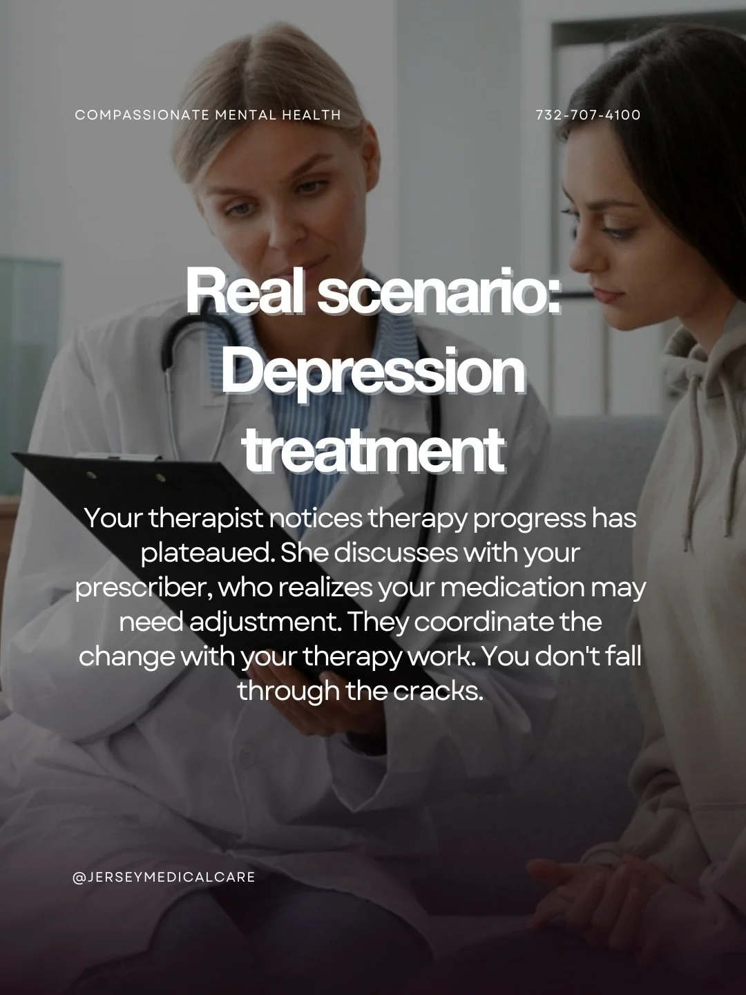 What is integrative mental health care, and why does it matter?

Imagine this: You&rsquo;re seeing a therapist for anxiety. You&rsquo;re also seeing a psychiatrist for medication management. But they don&rsquo;t talk to each other.

Your therapist do