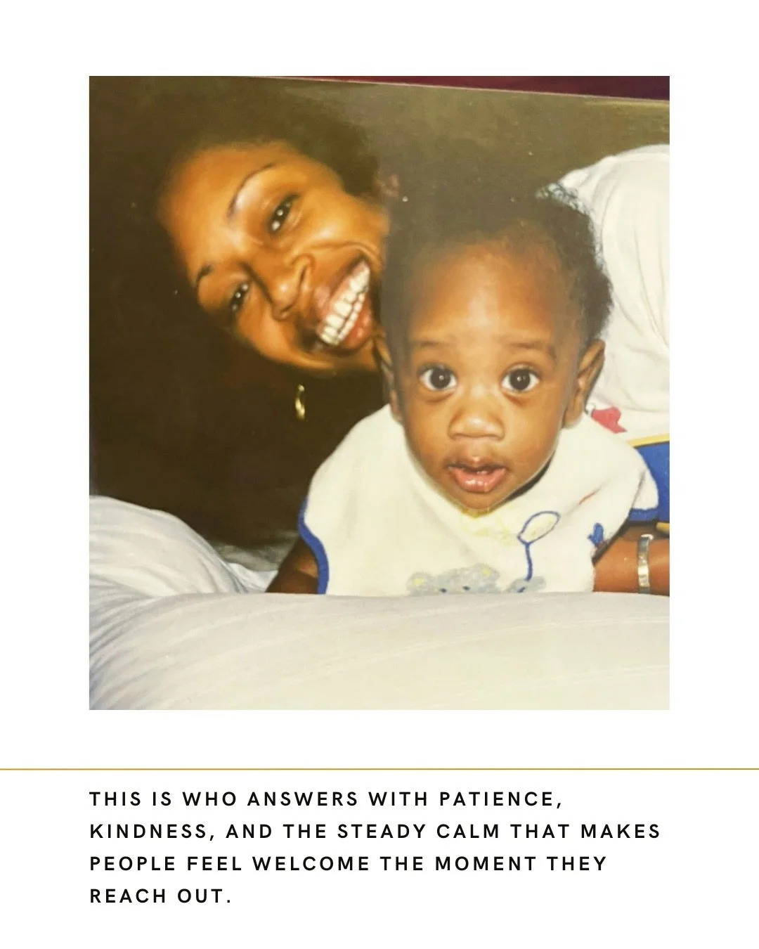 Before they cared for a community&hellip;
they were kids too. The people behind your care. Swipe to meet them &rarr;