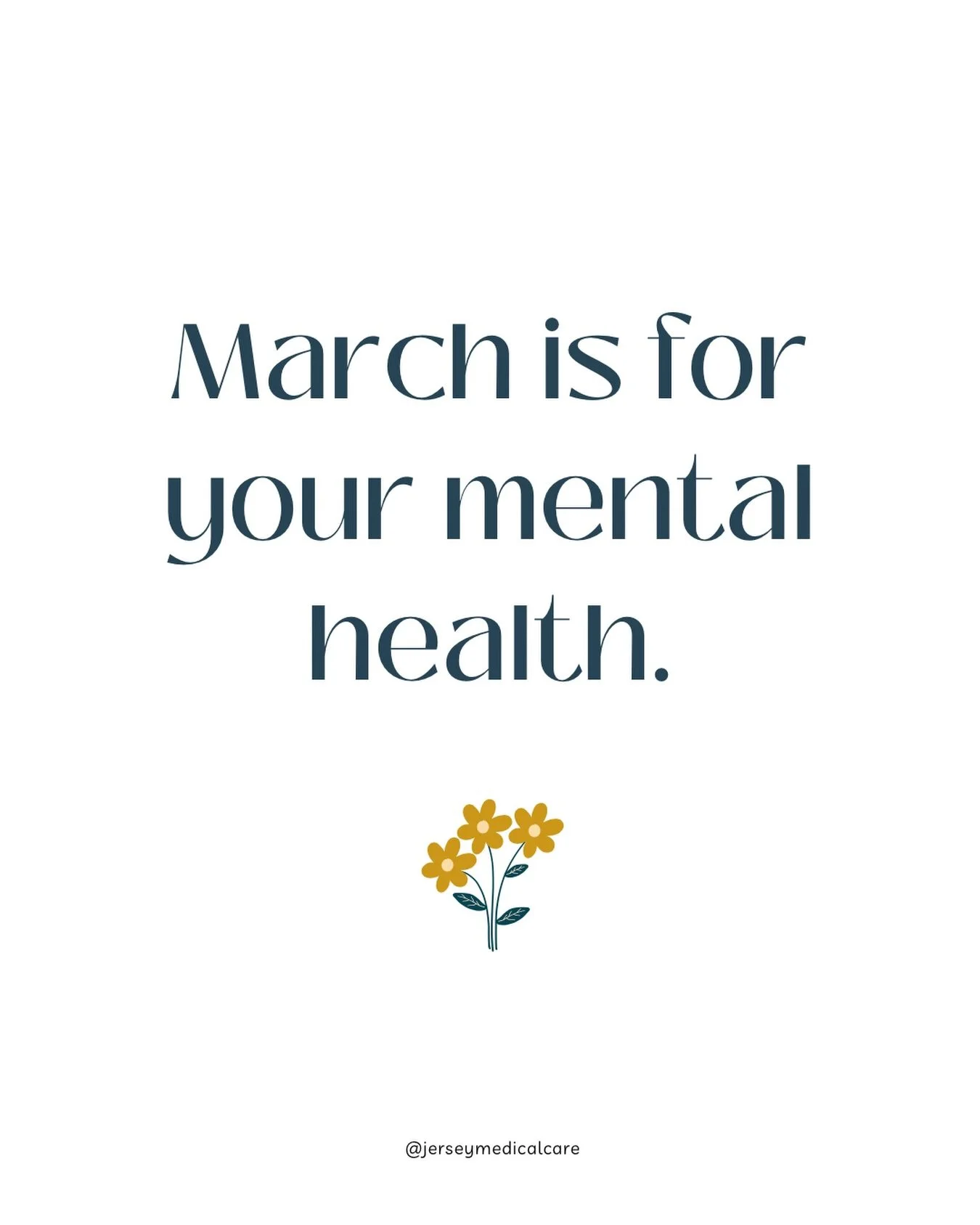 March is a reminder that your mental health deserves care, attention, and support, not just when things feel unmanageable, but before they get there.

You don&rsquo;t have to wait for a breaking point to take your wellbeing seriously. Support can be 