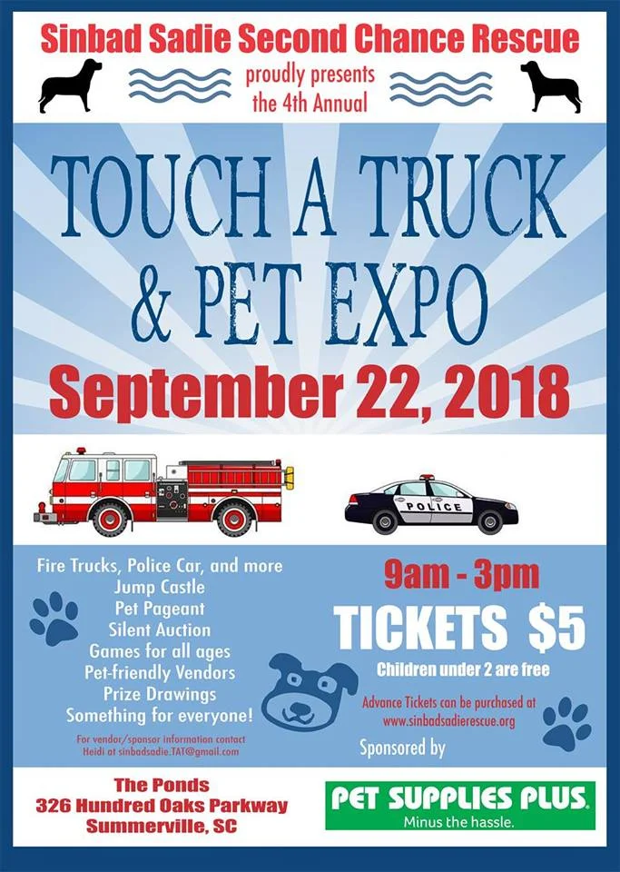 Touch A Truck and Pet Expo 2018