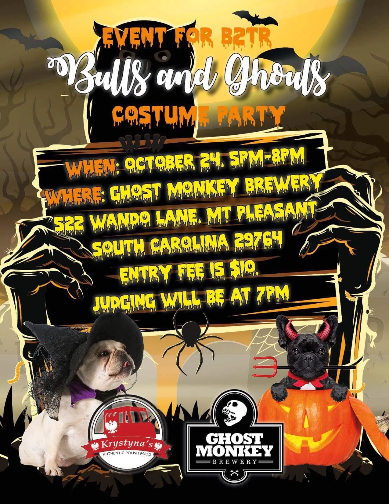 Bulls &amp; Ghouls Costume Party