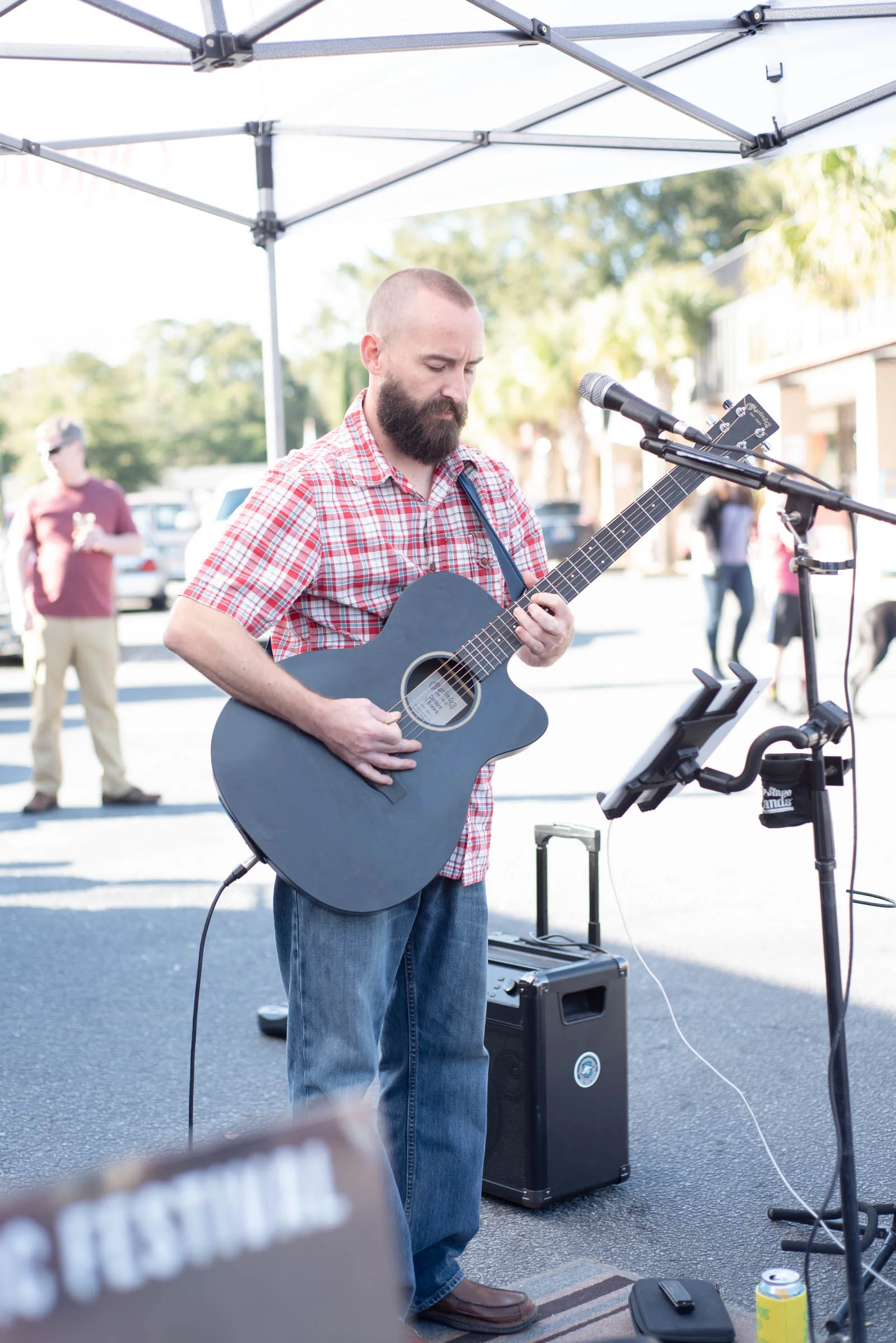 Thanks to Clint Powell for providing us with live music.