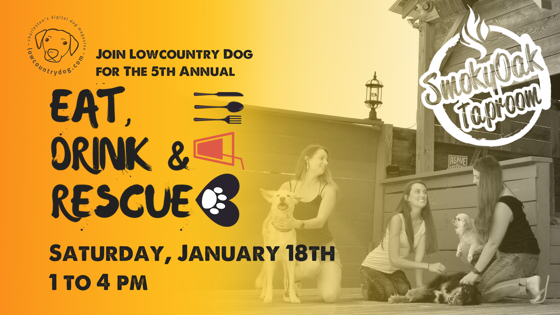 Lowcountry Dog Magazine's 5th Annual Eat, Drink &amp; Rescue