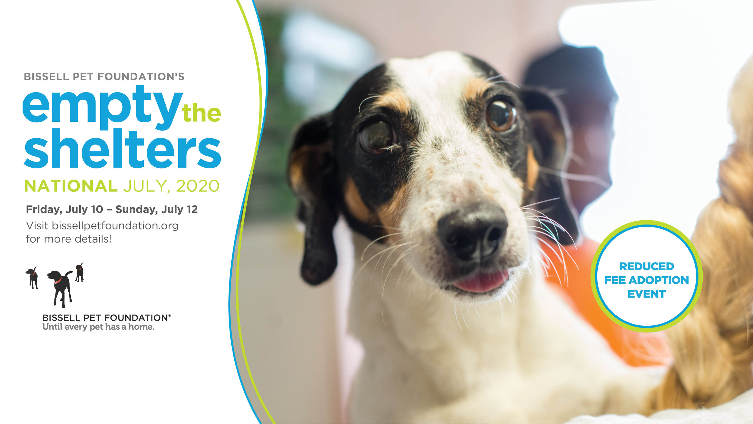 BISSELL Pet Foundation is Sponsoring Pet Adoption Fees at 160+ Shelters Across 32 States during ‘Empty the Shelters’