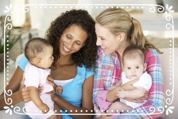 Moms, Babies, Connecting