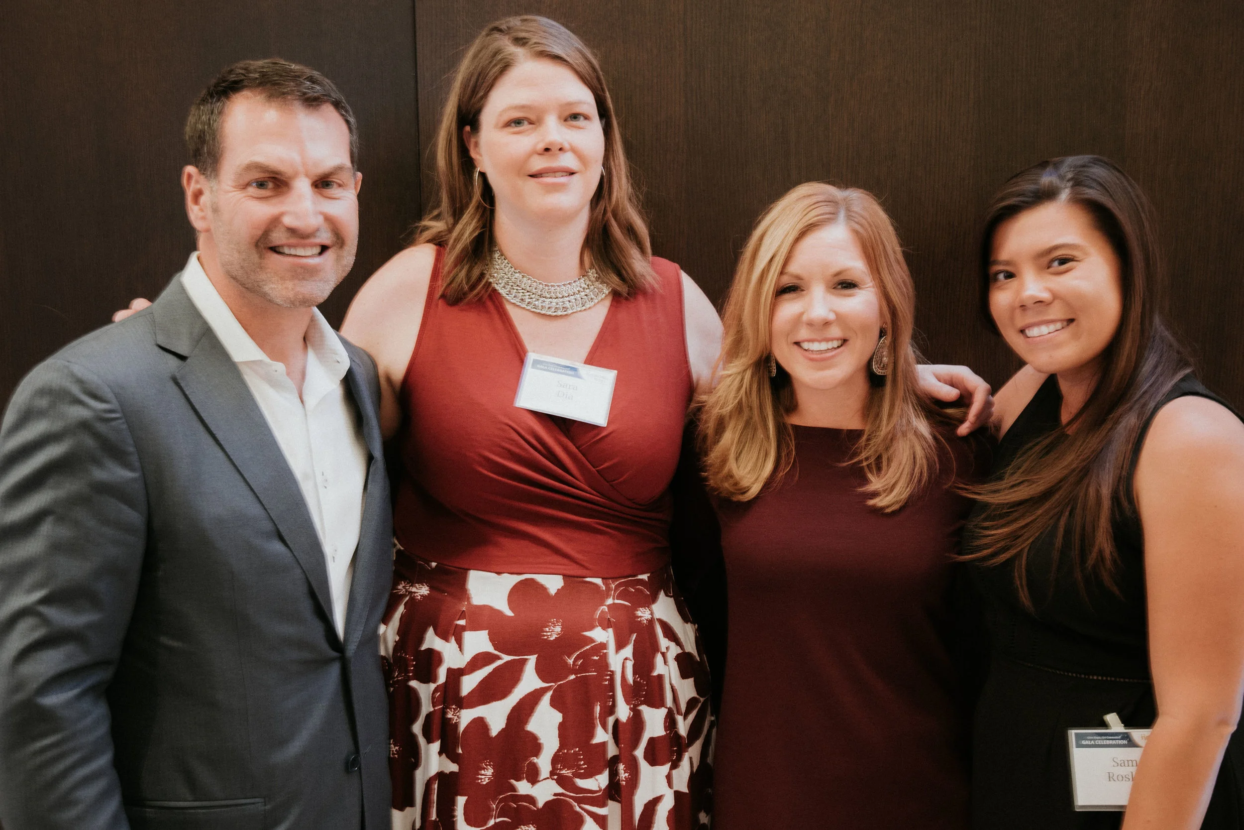 Hopecam’s Founder Len Forkas with the Hopecam Team: Sara Dia, Lauren Priestas and Sam Rosko